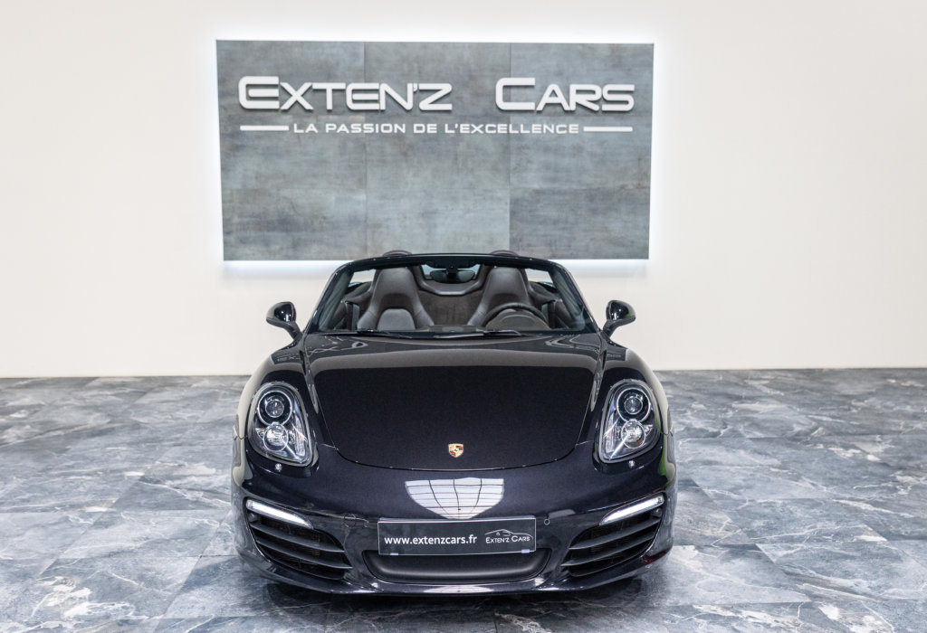 Porsche Boxster S Capote Brun face
