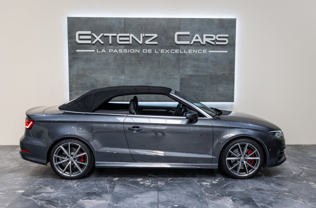 S3 Cab Gris Daytona lateral capot