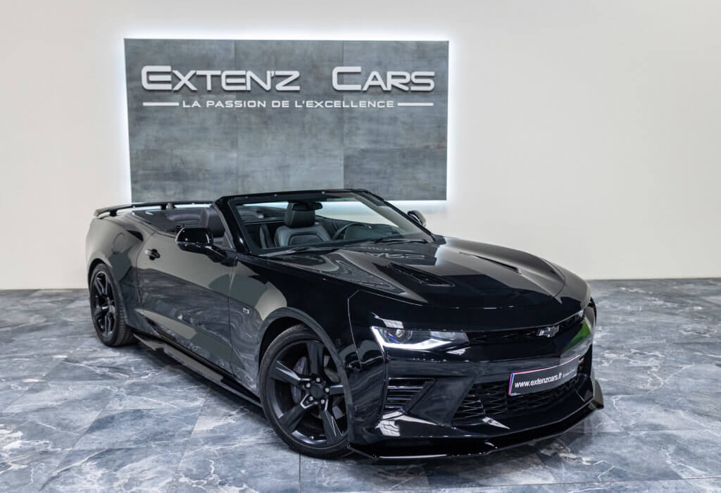 Camaro 6 Noir Cab 3-4 av d