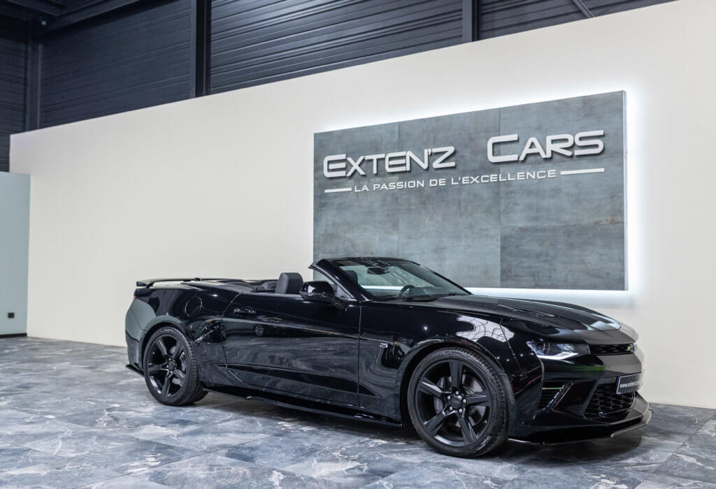 Camaro 6 Noir Cab 3-4 decapot