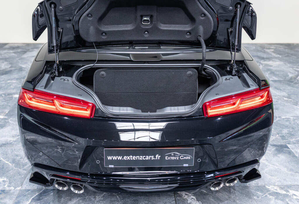 Camaro 6 Noir Cab Coffre