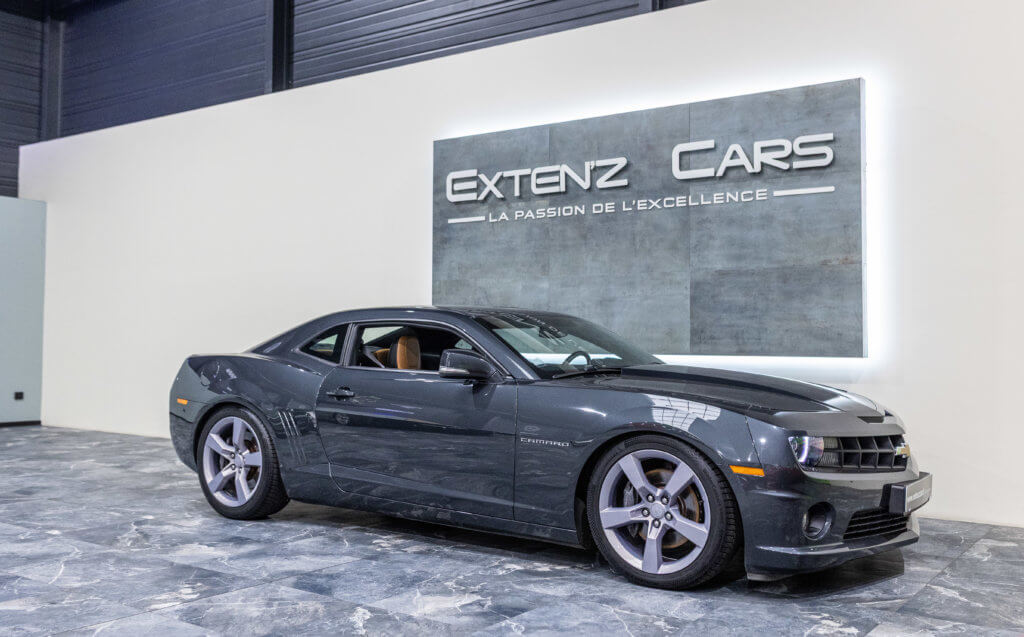 Camaro Grise Interieur Brun 3-4