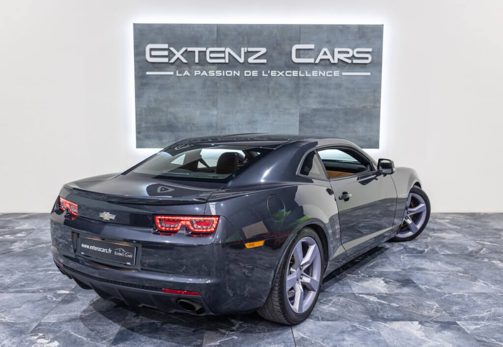 Camaro Grise Interieur Brun 3-4 ar d