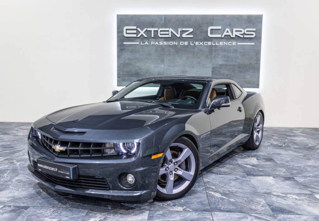 Camaro Grise Interieur Brun 3-4 av g