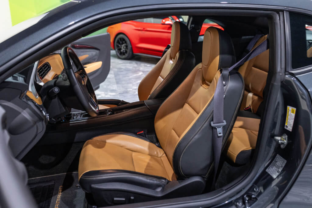 Camaro Grise Interieur Brun Interieur 15