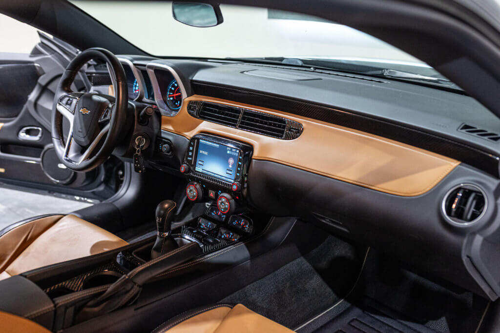 Camaro Grise Interieur Brun Interieur 19