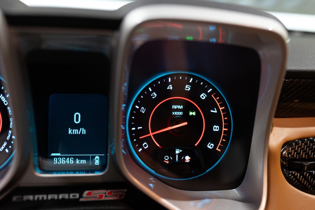 Camaro Grise Interieur Brun Interieur 24