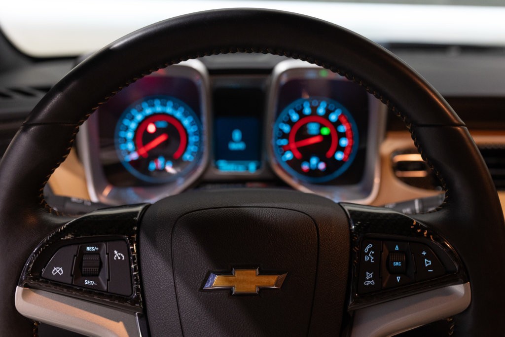 Camaro Grise Interieur Brun Interieur 37
