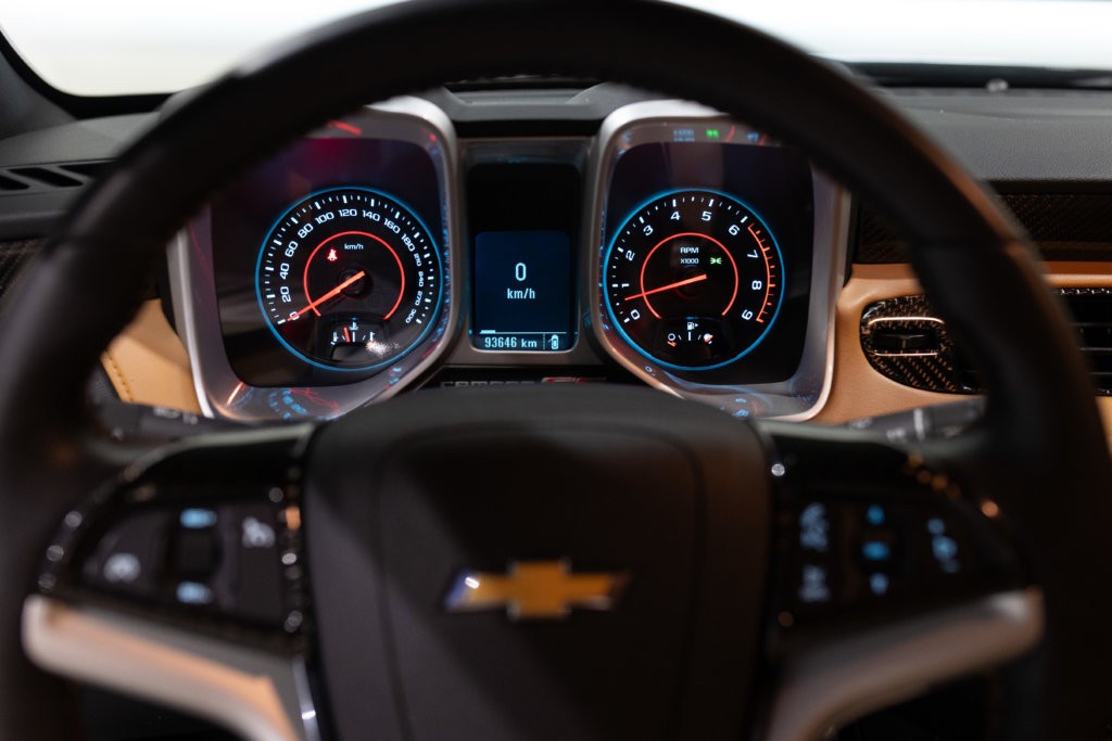 Camaro Grise Interieur Brun Interieur 38