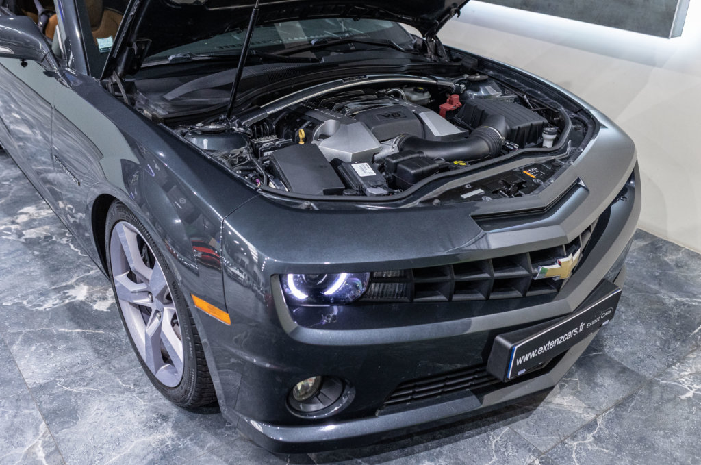 Camaro Grise Interieur Brun Moteur